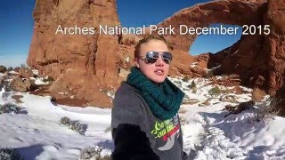 Arches National Park December 2015 GoPro video masup