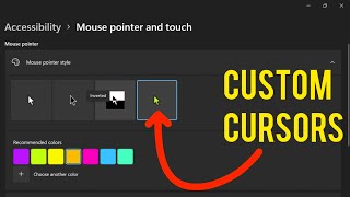 How to Change Cursor in Windows 11(working)😱