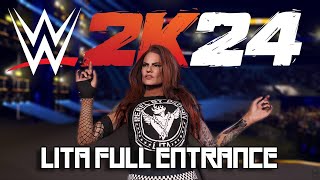 WWE 2K24 - Lita Full Entrance