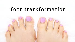 FUGLY to FAB | DIY Pedicure?!