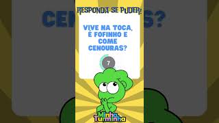 O que é o que é? Sabe a resposta? @MinhaTurminha #infantil #canalinfantil #charadinha