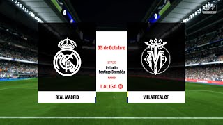 FC 25 - Real Madrid vs Villarreal - La Liga - Predicción