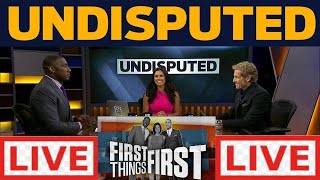 UNDISPUTED LIVE HD 10/19/2021- First Things First LIVE | Skip Bayless & Shannon Sharpe debate on FS1