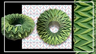 Herringbone Torus origami fold