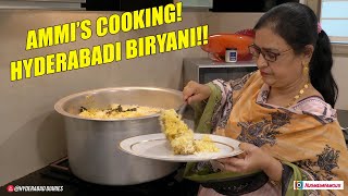 AMMI'S HYDERABADI BIRYANI #FUNNYCOOKING