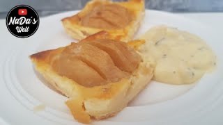 Apfel-Blätterteig Kuchen / Blätterteig gefüllt mit Äpfel / Apfelkuchen