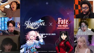 Streamers Reaction To The Honkai Star Rail X Fate Crossover | Honkai Star Rail 2.4