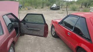 Fox body Mustangs Hatch and Notch.