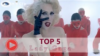 NRJ Music Awards 2017 : TOP 5 des tubes de Lady Gaga (Best songs of the pop star 2018)