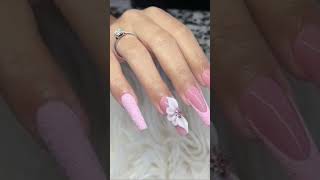 New Nails Design New Nails 3D nail art design pink nail