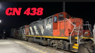 CN 438 east thru Chatham. 2-09-2024