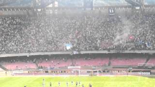 Napoli - Parma, Live Curva B rigore CAVANI !