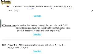 Mr.Eslam Sayed Prep.3 "Slope of Straight Line" (Geometry)