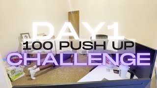 100 PUSH UP CHALLENGE | DAY 1 - THAT 3AM MOTIVATION HIT | 280723