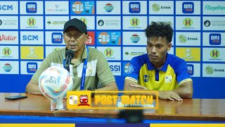 Post Match Press Conference : PS Barito Putera 1-2 Madura United FC