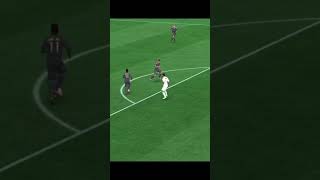 Amazing finesse shot by Vinicius Jr. the #blackdiamond #easportsfc24 #realmadrid