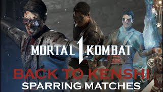 Kenshi's Looking DAPPER In This New Skin: MK1 ONLINE SPARRING MATCHES