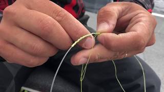 Поводок на щуку от Антона Фишермана. FG knot and fluoro to snap knot by Anton Fisherman