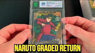 Naruto MNT Graded Return! *Our First 10!* Naruto CCG