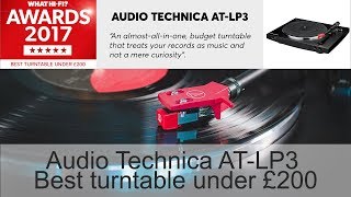 Лучший проигрыватель до 200£ ✓ Audio-Technica AT-LP3 ✓ What Hi-Fi