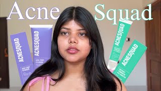 *Unsponsered* Acne Squad Review | Spot Corrector and Facewash Review