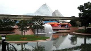 Walking through Epcot at Walt Disney World Orlando, Florida FL