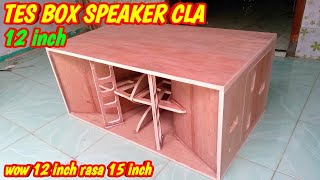 TES BOX SPEAKER CLA 12 INCH