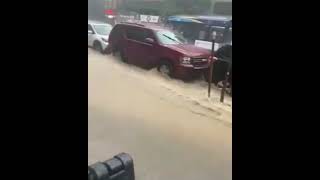 INUNDACIONES EN LAS CALLES DE NUEVA YORK POR LLUVIAS DE ESTE 8 DE JULIO.