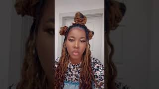 Bantu Knots on Locs | Quick Locstyle