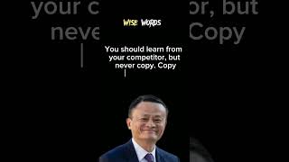 Jack Ma | wise words #shorts #youtubeshorts