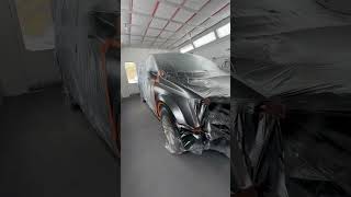 Part 2/5 Metallic Gray Paint Application and blending with Glasurit 100 line