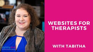 Websites for Therapists with Tabitha