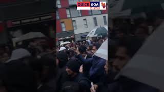 PROTEST IN LONDON CONTINUE AGAINST VELINKAR.