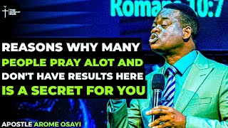 MISTAKES MOST PEOPLE MAKE WHENEVER THEY ARE ENGAGING IN PRAYER - APOSTLE AROME OSAYI #prayer #god