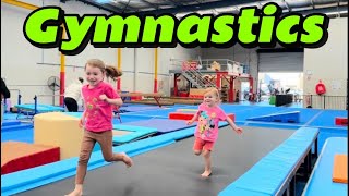 Free play at gymnastics