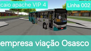 ( proton bus simulator) caio apache VIP  4 mapa City Osasco  Linha 002