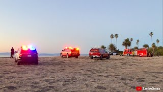 Guy Getting Saved From the Edge Of the Cliff | Fire Department, Coast Guard & Police