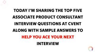 Top 5 Cvent interview questions and answers