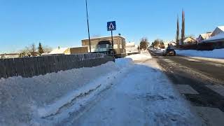 2k| Sunny Winter  Day walking  -10 "#snow #walking #sunny #norway