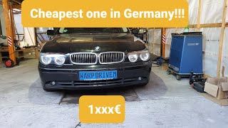 I've bought the cheapest BMW 735i  V8 in Germany!