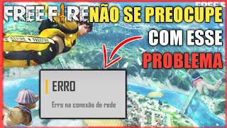 Como Resolver ERRO de CONEXÃO de REDE no FREE FIRE. (ATUALIZADO)