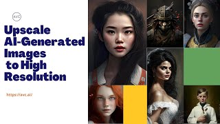 How to Upscale AI-Generated Images to High Resolution