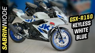 Review Spesifikasi dan Fitur Suzuki GSX R 150 White Blue | Putih Biru