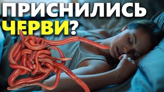 К чему снятся ЧЕРВИ ВО СНЕ, значение сновидений