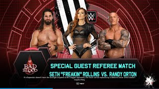 FULL MATCH- Randy Orton vs Seth Freakin Rollins | Guest Referee Match