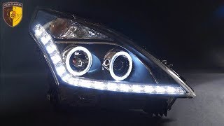 Тюнинг фары Ниссан Тиана / Headlights Nissan Teana J32