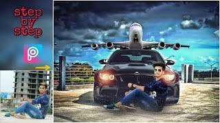 picsart - background change manipulation photo editing 2019 || car photo editing || NADIM CREATION