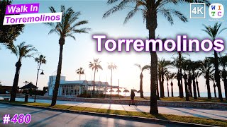 North Torremolinos, Andalusia, Spain | 4K Walking Tour | Torremolinos 2024