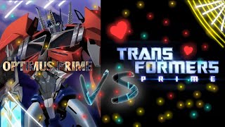 TFP Optimus Prime vs MY favourite TFP characters || Transformers Prime || Video || Shorts