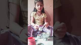 Ugadi pachadi preparation by Rishitha# Class 2